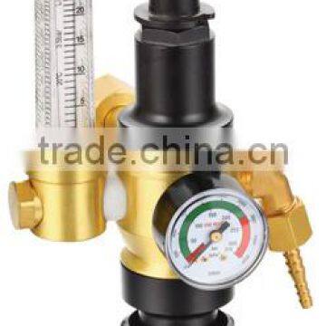 CO2/ARGON adjustable gas pressure regulator for welding machine