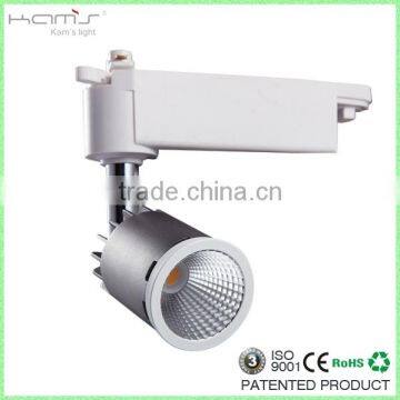 Gallery LED Track Light 3 Phase 4-Wire COB LED Tracklight 20W White and Black Color photo-2