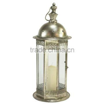 antique black lantern