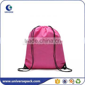 New product plain nylon drawstring bag