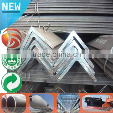 China Supplier steel window profile 50x50x5 angle bar in SS400