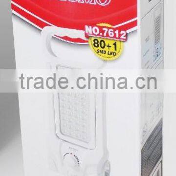 Solar Interface Rechargeable Led Emergency Light With Torch photo-5