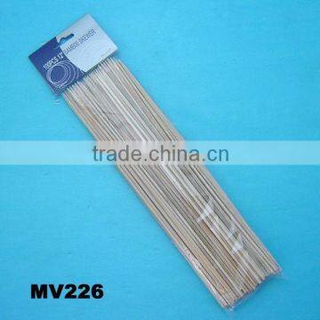 10" 100PCS BAMBOO STICK
