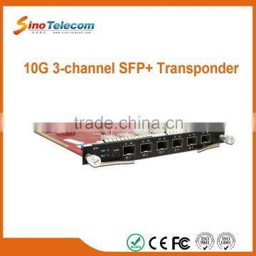 Sino-Telecom 10G 3-Channel SFP WDM Optical Wavelength Conversion photo-2