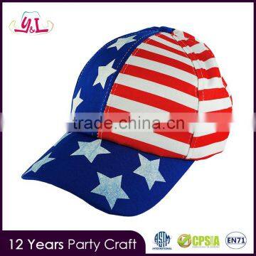 Top Quality Classic USA American Flag Softtextile Baseball Cap