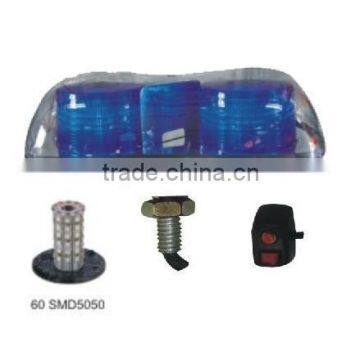 Police LED warning light bar , Auto MiNi LED light bar , LED emergency light bar(SR-MIB-126C), 120PCs 5050 SMD, W Bolt