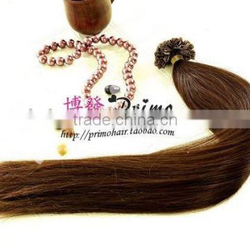 pre-bonded human hair extension/nail hair extension/nail-tip human hair /stick hair/keratin human hair extension/hair products