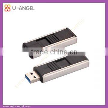 Hot selling new fashion 128gb slide usb flash drive 3.0 interface for Christmas gift