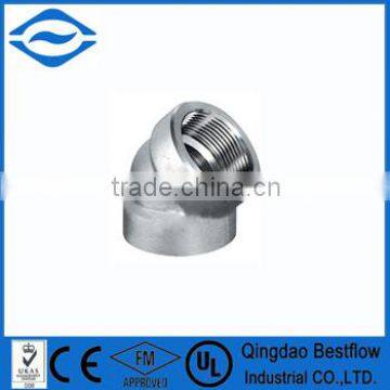 Forged elbow pipe fitting