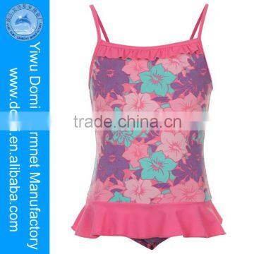 Bright and colorful design children professional swimwear and sex girl swimsuit and kids swimwear models