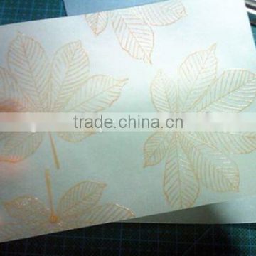 100% Virgin pulp translucent sulfur paper