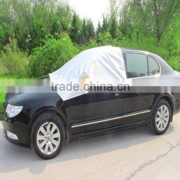 Promotional snow shade car front windshield