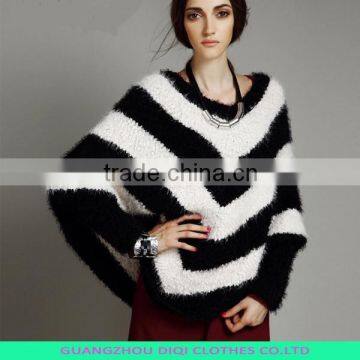 wholesale ladies sweater poncho, ladies knit poncho