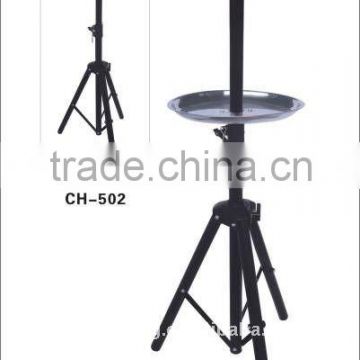 Black iron mannequin head tripod