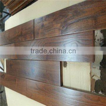 Chinese Wire-brushed Locust Hardwood & Solid Wood Flooring