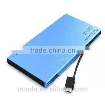 polymer ultra thin 5000mAh power bank