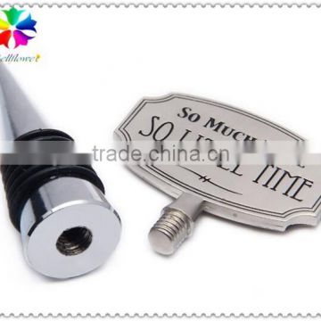 lucky star shape wine stopper,High Quality Metal Wine Stopper,Stainless Steel Metal Wine Stopper