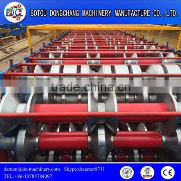 Zinc Corrugated Trapezoide Roof Panel Sheet Roll Forming Making Machine photo-3