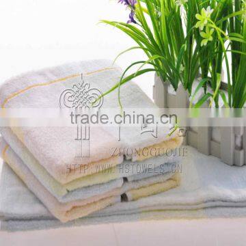 Super market promotion cheap clean bamboo towel