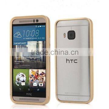 Ultra-Thin Aluminum Metal Slim Hard Bumper Case Cover for HTC ONE M9