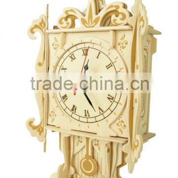 wooden classical clock