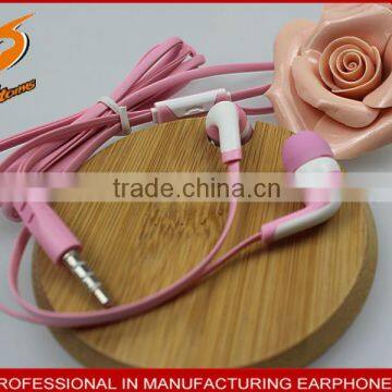 Factory Directly Wholesale Plastic Eabuds With Beautiful Colors for All Kinds of Media Player photo-3
