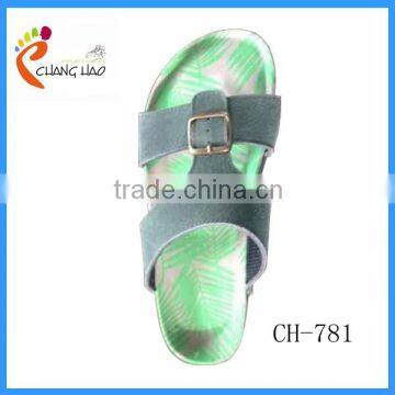 2014 Leather Slipper for Men