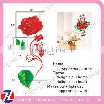 Flower Shape Wallpaper Sticker for Home Decoration photo-2