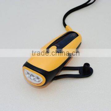 Portable Dynamo LED Torch Radio, LED Flashlights Radio set