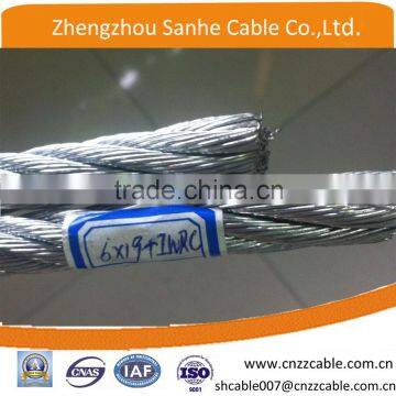 galvanized Stainless 304/316 Aircraft Steel Wire Rope cable 7x7, 7x19, (5/16, 3/8)