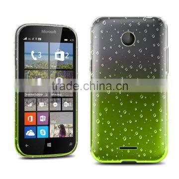 Bulk Buy From China Gradient TPU Back Case Cover Skin for Microsoft Nokia Lumia 435 3d Ultra Raindrop Cases China Suppliers photo-4