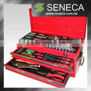 113pcs 3 Drawer Chest Hand Tools Set