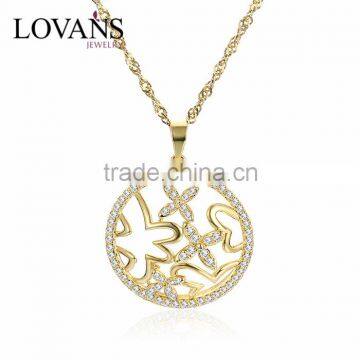 2016 High Quality Gold Plated Lovans Jewelry Pendant Necklace