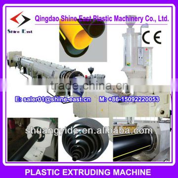 High speed PP PE Pipe extruder machine / pipe production line