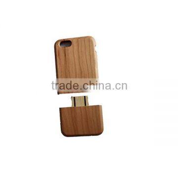 Hot Selling Cherry Wood Mobile Phone for Iphone photo-5