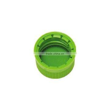 Double lock beverage bottle cap mould