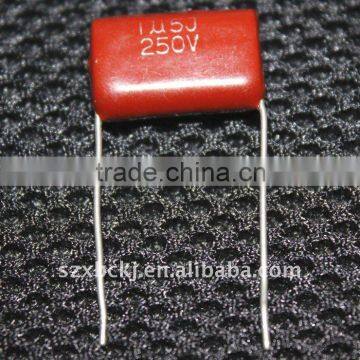 CL21 Polyester Film Capacitor for 1uf 250V