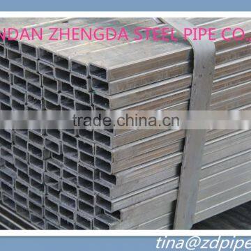 Hot Dip Galvanized SQUARE AND RECTANGULAR STEEL PIPES/ GI Pipe 20*20-500*500 ASTM Standard