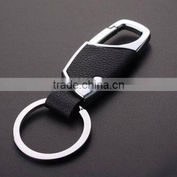 Promotional Business Leather Car Keyrings