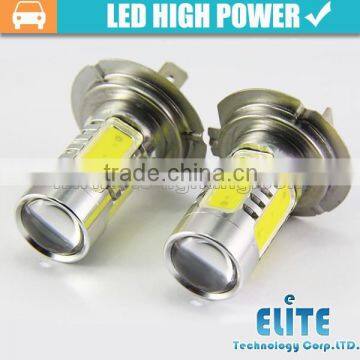 7.5W 11W LED H7 LENS 12V Day Driving Fog Light Bulb Lamp
