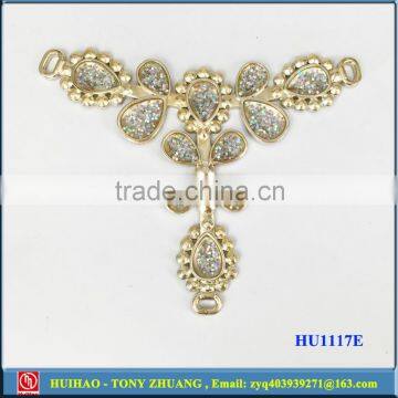 Good quality TPU shoe clip chain for sandal decoration HU1117E