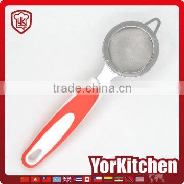 New design handle Premium quality stainless steel kitchen cooking strainer