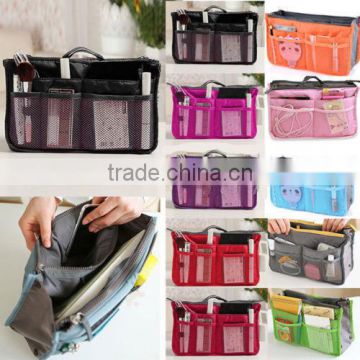 New Organizer Women Travel Bag Purse Handbag Insert Large Tidy Makeup Cosmetic