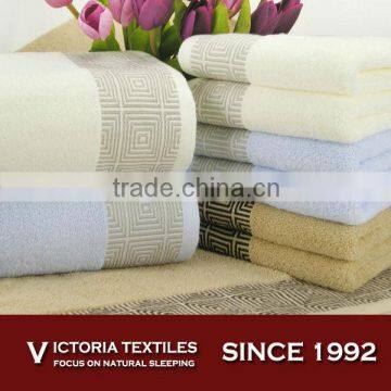 square jacquard classic cotton household towels