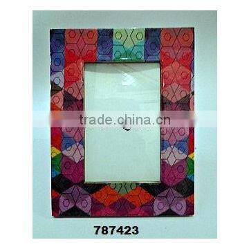 Wooden Photo Frame Painted