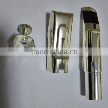 Silver Plated Saxophones Mouthpiece Brass Material photo-2