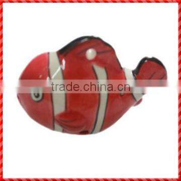 Red salmon fish Ocarina Flute wholesale
