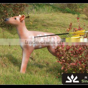 high density foam 3D deer archery target for shooting and entertainment