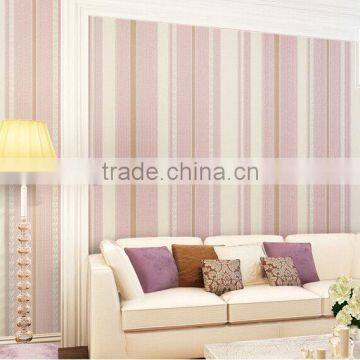 2015 new design home decoration non-woven wallpaper