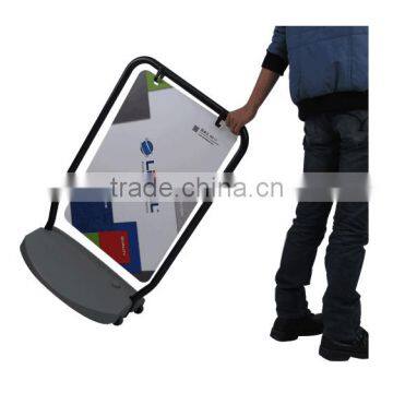 Hot Aluminum Portable Pavement Sign Poster Stand photo-4